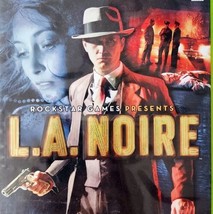 L.A. Noire Rockstar XBox 360 Video Game 3 Discs E31 - £15.79 GBP