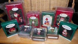 Lot Of 9 Hallmark Keepsake Ornaments - Collector&#39;s Club - Regulars &amp; Miniatures - £23.46 GBP