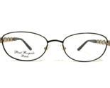 Port Royale Petite Eyeglasses Frames ASPEN C3 Black Gold Round Cat Eye 4... - £29.65 GBP