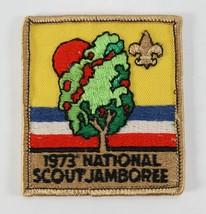 Vintage 1973 National Scout Jamboree Insignia Tree Twill Boy Scouts BSA ... - £9.34 GBP