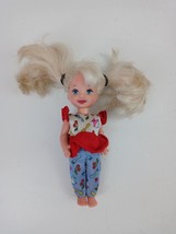 Vintage 1997 Barbie Kelly Doll Eating Fun With  Romper - $9.69