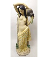 From The Spring  Stoneware Female with Jug 16&quot; Height Finger Chip - €94,87 EUR