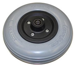 Invacare Arrow,Torque 3, Front Gray Caster Wheels, 8x2 Solid Tire , Set ... - £76.41 GBP