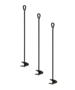 Anchor Eye w/Auger 40'' L x 5/8'' D Steel Black, Tie Down Engineering 59... - $70.28