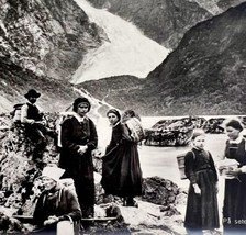 On Setervei Hiking Trail Norway  Photograph Folk Life Mountains c1900-1920s E9 - £31.96 GBP