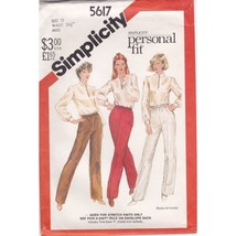 Vintage Sewing PATTERN Simplicity 5617, Perfect Fit Stretch Knit 1982 Proportion - £6.18 GBP