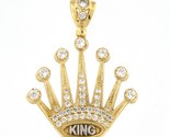 Crown Men&#39;s Charm 10kt Yellow Gold 355762 - £216.35 GBP