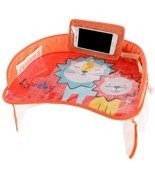 Baby Car Tray Plates Portable Waterproof Dining B orange - £22.09 GBP