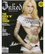  Inked Tattoo Magazine June/July 2011 "The Rock 'N' Roll Issue" New Reta... - €10,22 EUR