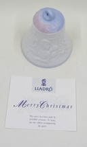 Lladro Porcelain Christmas Bell 1998 Merry Christmas Retired Boxed - $24.99