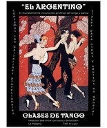 4321.El Argentino.Clases de tango.Couples dancing.POSTER.decor Home Offi... - $17.10+