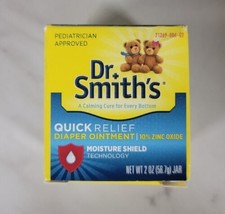 Dr. Smiths Quick Relief Diaper Rash Ointment, 2 oz. NEW - £41.85 GBP