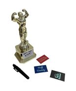 Customizable #1 Gold Trophy Cup Weighted Plastic 8&quot;H x 3.25&quot;W Reusable Gift - $298.59 MXN