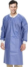Disposable Lab Coat Medium Pack of 10 Blueberry SMS Painting Lab Coats - $39.54