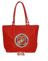 Embroidered Usmc Us Marines Corp Seal Heavy Duty Tote BAG-Beach Travel Shopping*R - £19.65 GBP