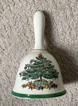 Spode Christmas Tree China With Green Trim Decorative Bell - £39.41 GBP