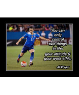 Inspirational Ali Krieger Soccer Motivation Quote Poster Print Daughter ... - $22.99+