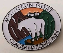 GLACIER NATIONAL PARK Mountain Goat Collectible Souvenir Lapel Hat Pin S... - £14.63 GBP