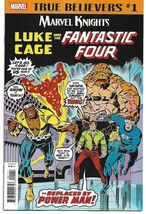 True Believers Mk 20TH Annv Luke Cage Fantastic Four #1 - £1.83 GBP