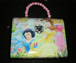 Disney Princess by The Tin Box Company Classic Purse Tin with Beaded Handle - £4.71 GBP