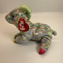 Ty Chinese Zodiac Beanie Babies Goat Plush 2000 Errors KG JD - $9.89