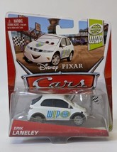2012 Disney Pixar CARS 9/17 &#39;ERIK LANELEY&#39; WGP Toy Car, SEALED on Card! - $10.00