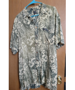lot of 12 mens short sleeve silk and linen summer shirts size XL - $161.38 CAD