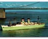 SS Leilani Cruise Ship Hawaiian Steamship Lines UNP Chrome Postcard L19 - £4.63 GBP