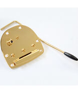 NEW Gold Left Hand TREMOLO Tailpiece Bridge Guitar Vibrato - €48,30 EUR
