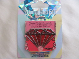 Disney Trading Pins 107709: DLR - 60th Anniversary Countdown Series - Red - £29.38 GBP