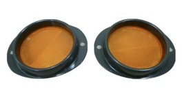 Military Truck Military Trailer Green &amp; Red Reflector Pair M101 Humvee - £23.97 GBP