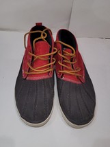 VANS California Men&#39;s SZ 10.5 Women&#39;s 12 Duck Boot Sneaker Shoe Suede Red/Brown. - £21.09 GBP