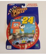Snoopy Peanuts #24 Jeff Gordon 2000 Nascar 1:64 Winners Circle Driver St... - $21.94 CAD