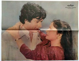 Bollywood Shashi Kapoor Raakhee Vintage Magazine Pin Up Poster Page 56 x... - $243.83 MXN