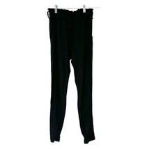 Rue21 Pants Women&#39;s XS Black Stretch Knit Elastic Waist Side Pockets - £8.56 GBP