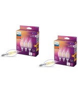 Philips UltraDef LED 40W Candelabra Base Filament Candle Bulb BA11 3PK (... - $20.78