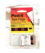 Red Post-it Tape Flags New in Package 7 Packs Of 50) Sticky Marker Tabs 350 - $20.90