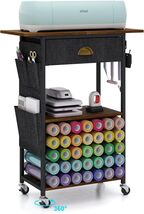 Versatile Craft Storage Cart with Wheels - Durable Organizer for Craft S... - $116.77