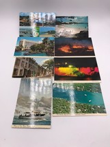 Vintage Lot of 8 Souvenir Postcards Hawaii Canada etc. - £11.86 GBP