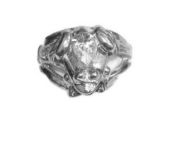 .925 Sterling Silver Frog Ring! - £65.31 GBP