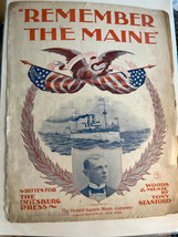 Remember the Maine Sheet Music - £19.98 GBP