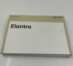 2018 Hyundai Elantra Owners Manual Handbook OEM G03B44018 - £28.24 GBP