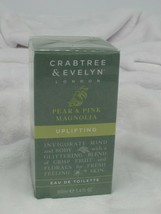 Crabtree &amp; Evelyn Pear &amp; Pink Magnolia Eau de Toilette EDT Spray 3.4 fl oz NIB - £46.70 GBP