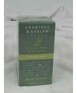 Crabtree &amp; Evelyn Pear &amp; Pink Magnolia Eau de Toilette EDT Spray 3.4 fl ... - £47.06 GBP