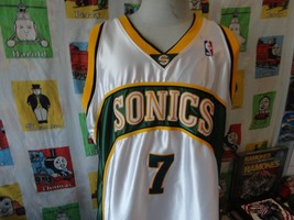 Authentic Vintage NBA Seattle SuperSonics Rashard Lewis Basketball Jerse... - £112.10 GBP