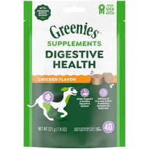 BestBy01/25 Greenies Digestive Health Probiotics DogTreats Chicken 7.8oz... - $74.55 MXN BestBy01/25 Greenies Digestive Health Probiotics DogTreats Chicken 7.8oz... - $74.55 MXN