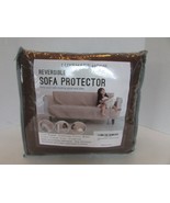 Luxshare Home Reversible Sofa Protector Size Large Chocolate Brown New T... - £23.48 GBP