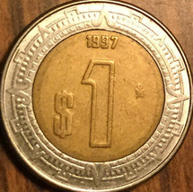 1997 Mexico 1 Peso Coin - £1.07 GBP