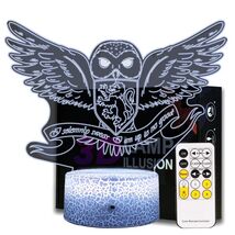 QIANFUN Hedwig Owl Night Light, Niglt Light for Harry Fans (Hedwig) - $101.82 MXN QIANFUN Hedwig Owl Night Light, Niglt Light for Harry Fans (Hedwig) - $101.82 MXN
