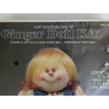 Vintage 1982 Ginger Snap Doll Kit The Gumdrop Gang #871 Ginger Snap Sealed - £15.49 GBP